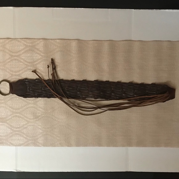 Perfect Coachella Style Leather Belt - Picture 1 of 3